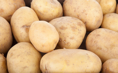 A bunch of potatoes