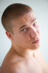 Fototapeta premium portrait of the young guy