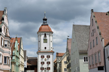 Fototapeta premium Mittleres Tor, Dillingen