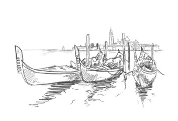 Skizze Venedig