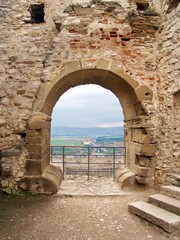 Outlook from ruined Spissky Castle