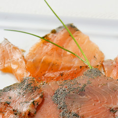 marinated smoked salmon