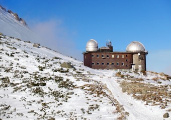 Observatory in High Tatras Skalnate pleso