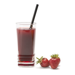Erdbeersaft-Vitamin Longdrink