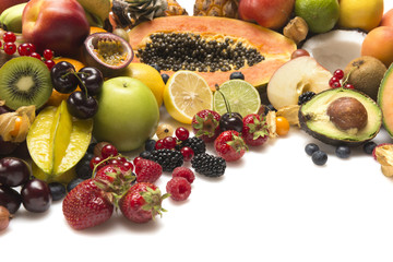 Frische Früchte-Vitamine