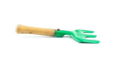 Garden tool isolated on white background - gardening tools