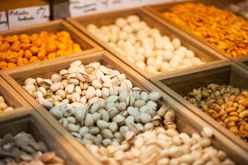 Nuts at the asian market