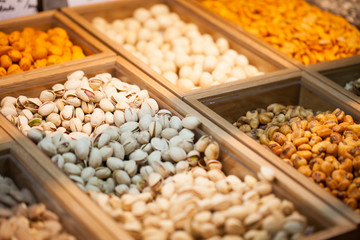 Nuts at the asian market