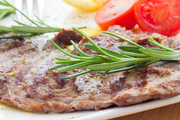 Veal steaks