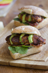 Chicken burgers