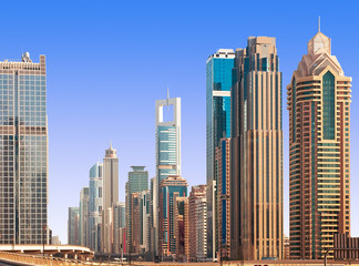 A general view of a residential area of Dubai, UAE