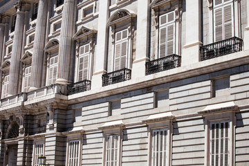 Details of Royal Palace of Madrid
