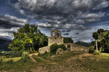 Raining day and hermitage