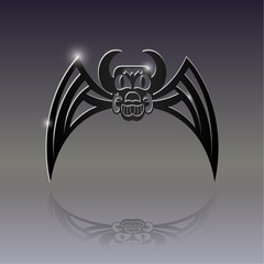 Sign of the bat. Tattoo.