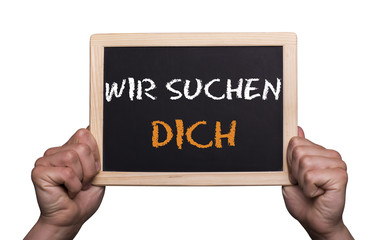 wir suchen dich