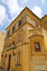 Fototapeta premium Historische Architektur in Mdina 