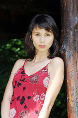 Fototapeta premium modèle asiatique