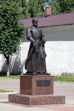 Monument of Lew Sapieha in Lepel, Belarus