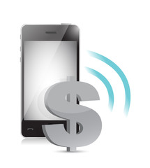dollar currency management on a mobile phone