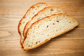 fresh sliced bread