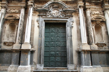 Palazzos in Trapani Sicily Italy