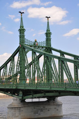 Brücke in Budapest, Ungarn