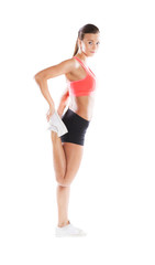 Fototapeta premium Fitness portrait