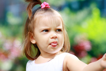 Adorable little girl