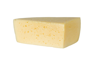 Single yellow cheese block