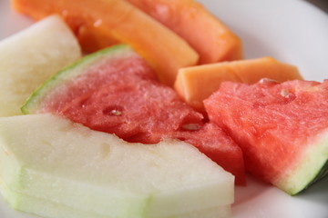 Fruit on plate