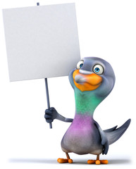 Fun pigeon