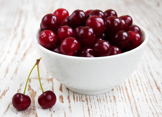 Fresh cherries