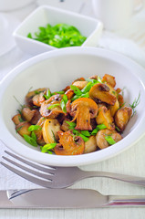 fried mushrooms