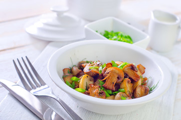 fried mushrooms