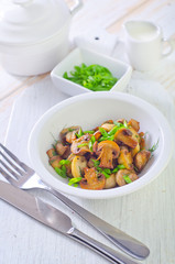 fried mushrooms