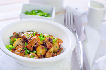 fried mushrooms