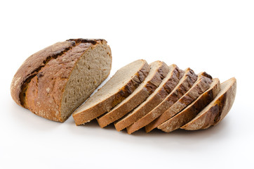 Geschnittener Brotlaib