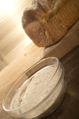 Fresh homemade bread