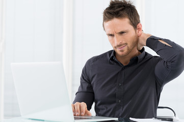 Tired Businessman