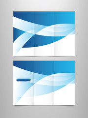 tri fold business brochure template