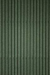 Dark green corrugated cardboard (Texture)