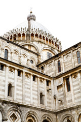 Fototapeta na wymiar Inside Corner of Ancient Church in Pisa