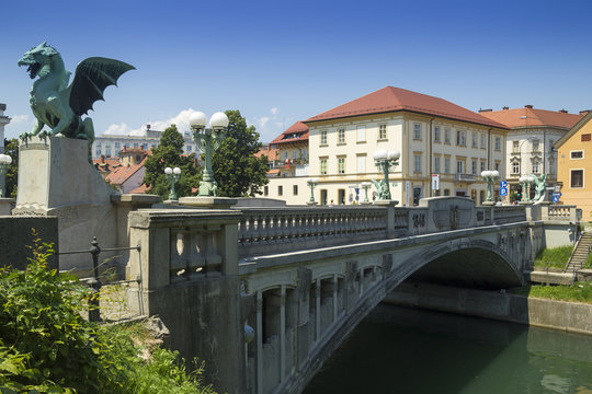 Ljubljana Dragon Bridge