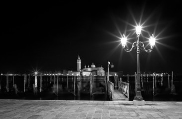 San Giorgio Maggiore church Long exposure By Night..