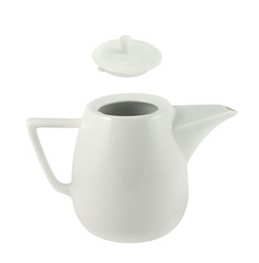 Ceramic teapot isolated