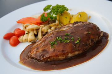 Spiced Kurobuta Pork Chops