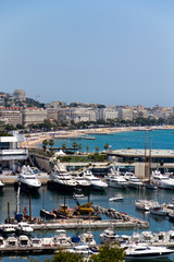 Fototapeta na wymiar Cannes, Panorama