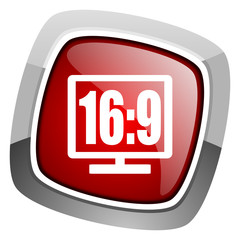 16 9 display icon
