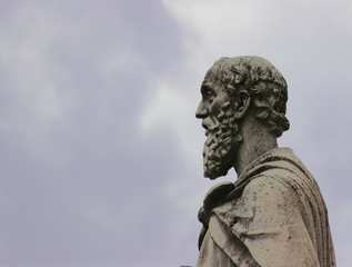 Obraz premium Sculpture at Basilica