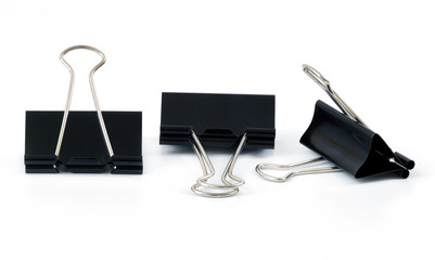 document clip/clamp isolated on white background